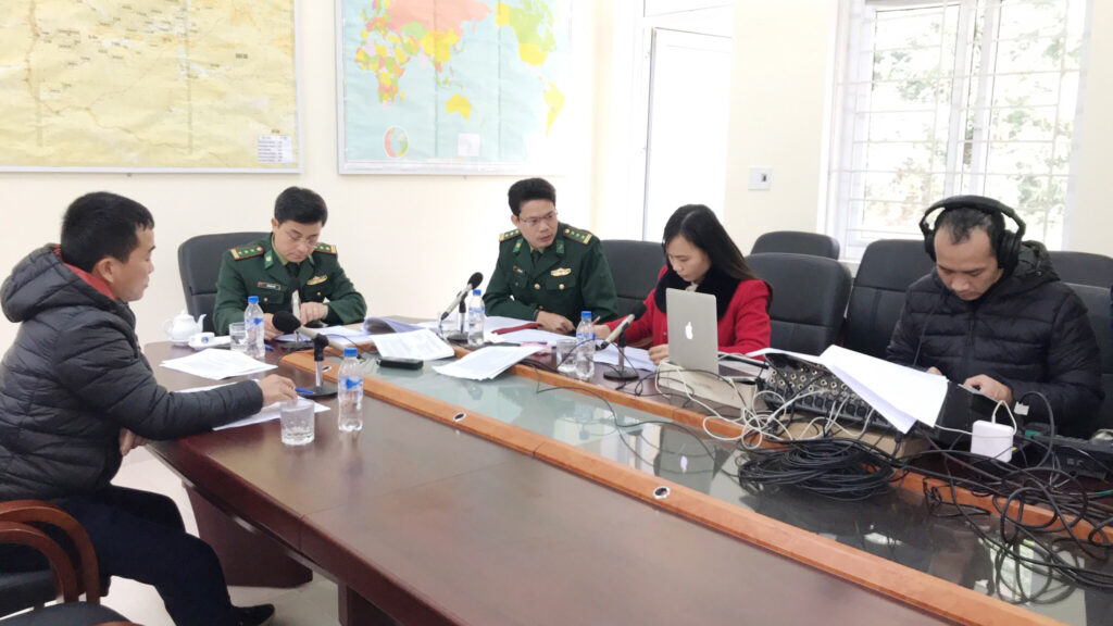 11. Tọa đàm trực tiếp tại Đồn Biên Phòng cửa khẩu quốc tế Na Mèo 1.2021( de nghi chinh sua)