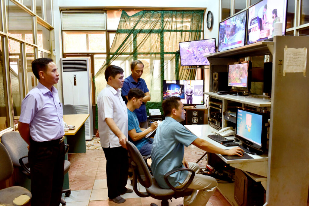 4 giám sát tín hiệu tại trạm ps Quyết Thắng