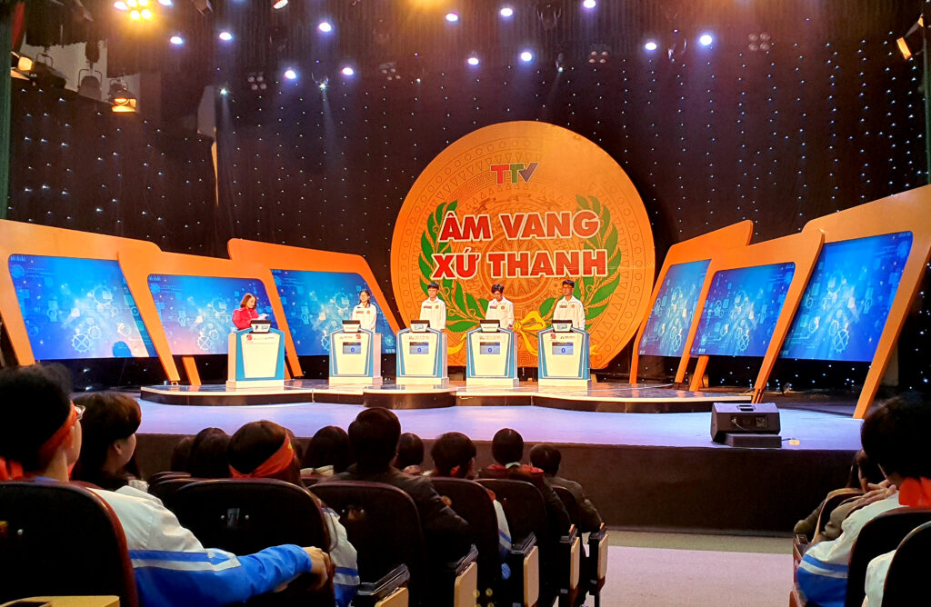 5. Ghi hình Gameshow truyền hình Âm vang xứ Thanh năm thứ XV