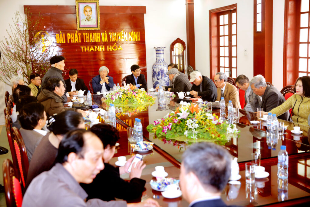 Tổ chức gặp mặt là một hoạt động định kỳ hàng năm của Hội Hưu trí (1)