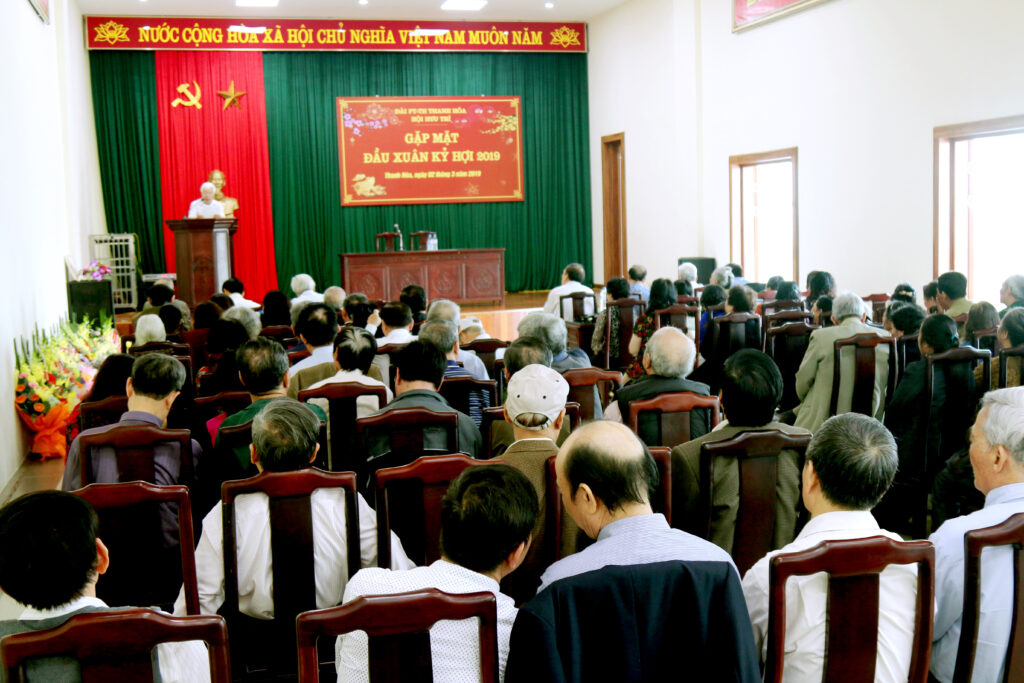 Tổ chức gặp mặt là một hoạt động định kỳ hàng năm của Hội Hưu trí (4)