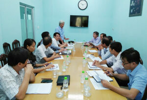 13.Đài PTTH Thanh Hoá làm việc với Đài PTTH Quảng Nam về việc tổ chức cầu truyền hình trực tiếp từ 2 tỉnh