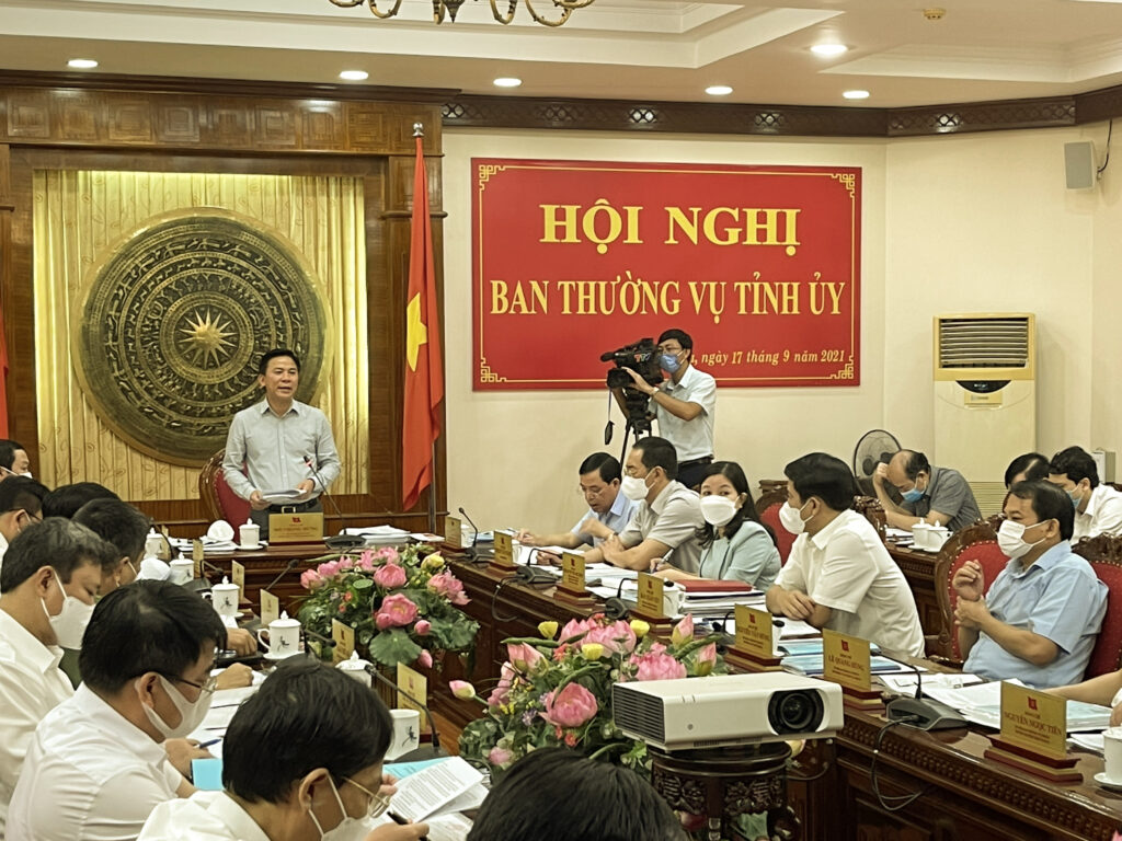 5.Đưa tin các kỳ họp quan trọng của Ban Thường vụ tỉnh uỷ