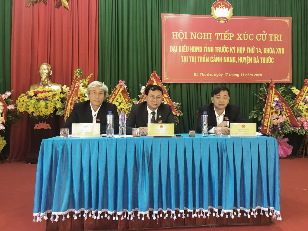 6.Đưa tin về các cuộc tiếp xúc cử tri của Đại biểu Hội đồng Nhân dân tỉnh